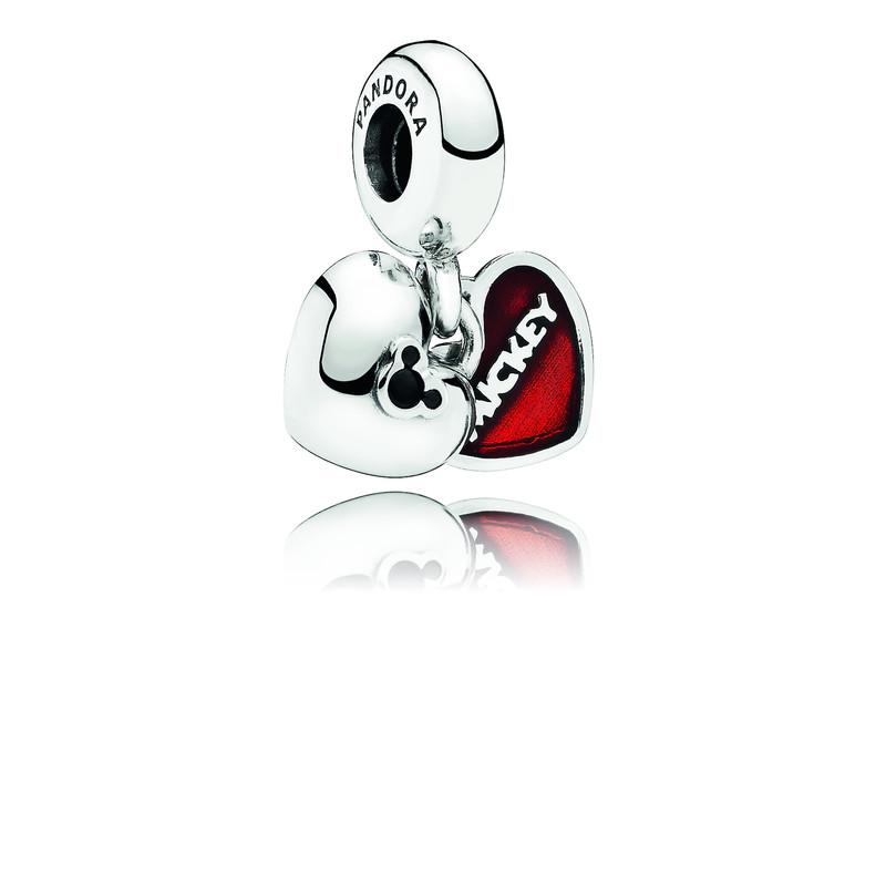 Pandora Disney Mickey &amp; Minnie Dangle Charm