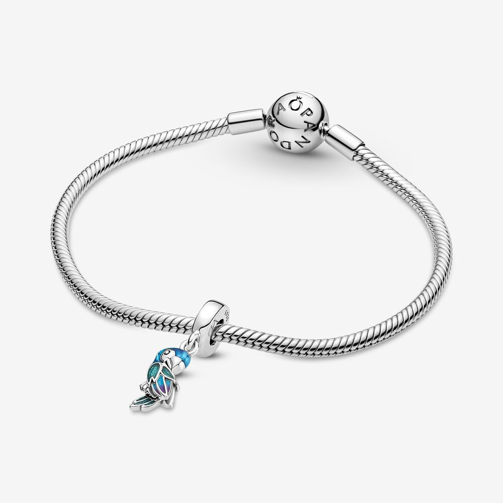 Pandora Jungle Paradise Parrot Dangle Charm