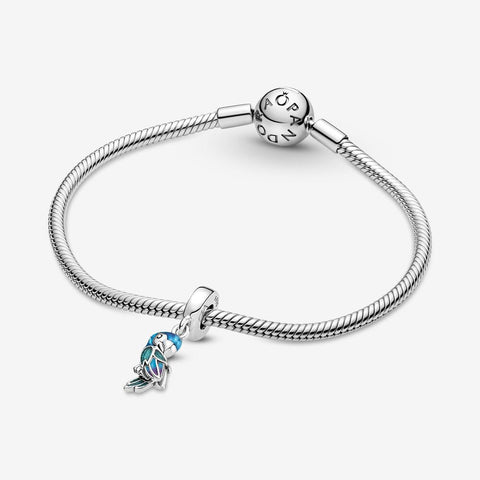 Pandora Jungle Paradise Parrot Dangle Charm