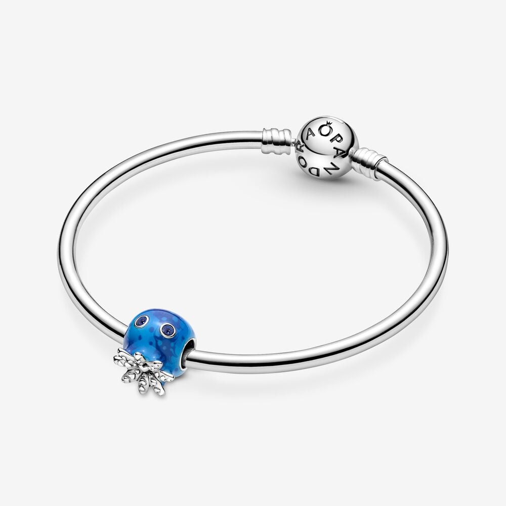 Pandora Ocean Bubbles &amp; Waves Octopus Charm