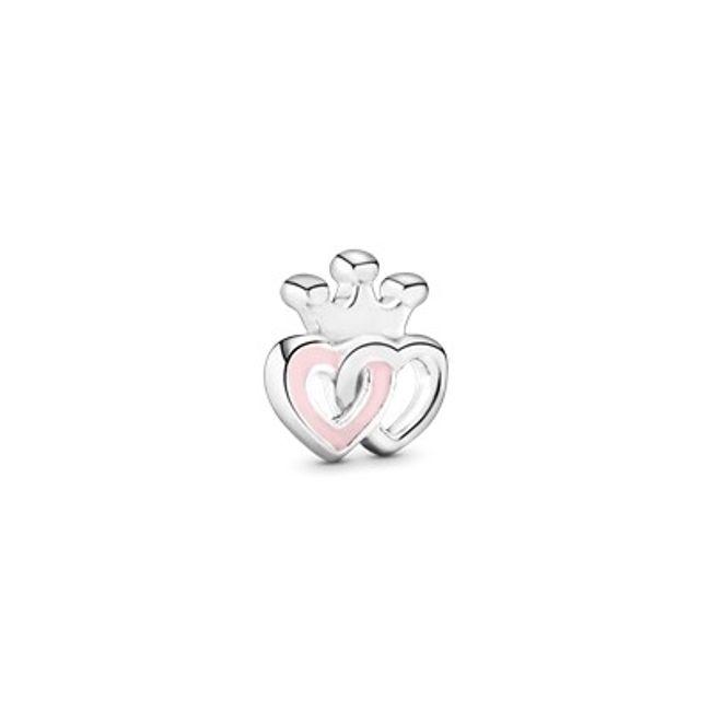 Pandora Crown &amp; Interwined Hearts Locket Element