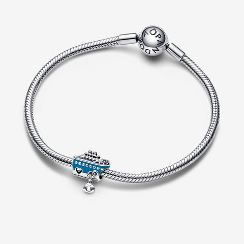 Pandora Anchored Cruise Ship Charm