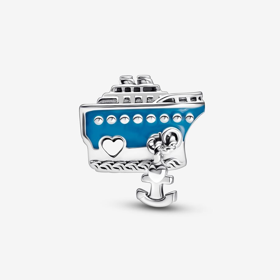 Pandora Anchored Cruise Ship Charm
