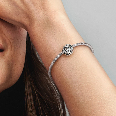 Pandora Fur Baby Hearts & Paw Prints Charm