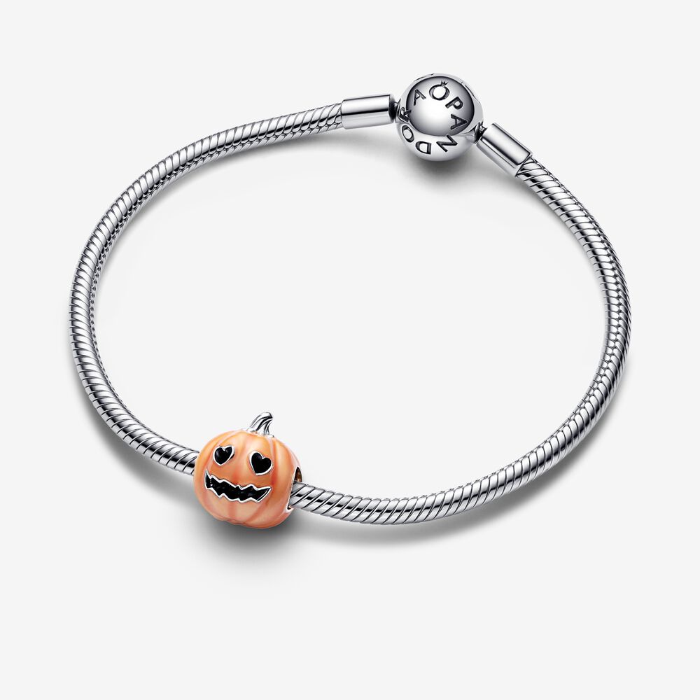 Pandora Glow-in-the-dark Spooky Pumpkin Charm