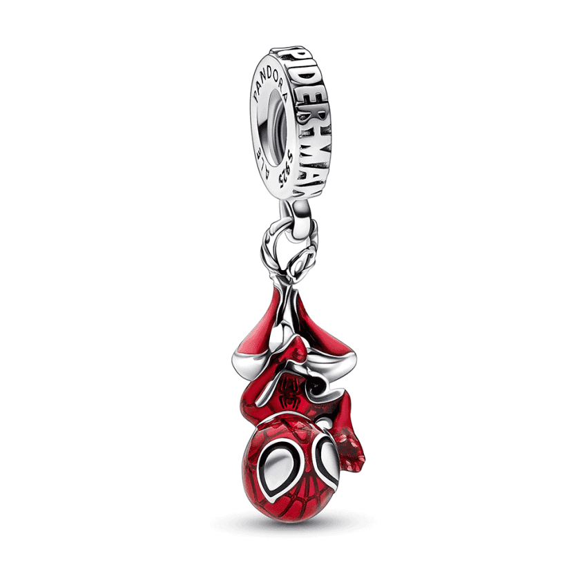 Pandora Marvel Hanging Spider-Man Dangle Charm