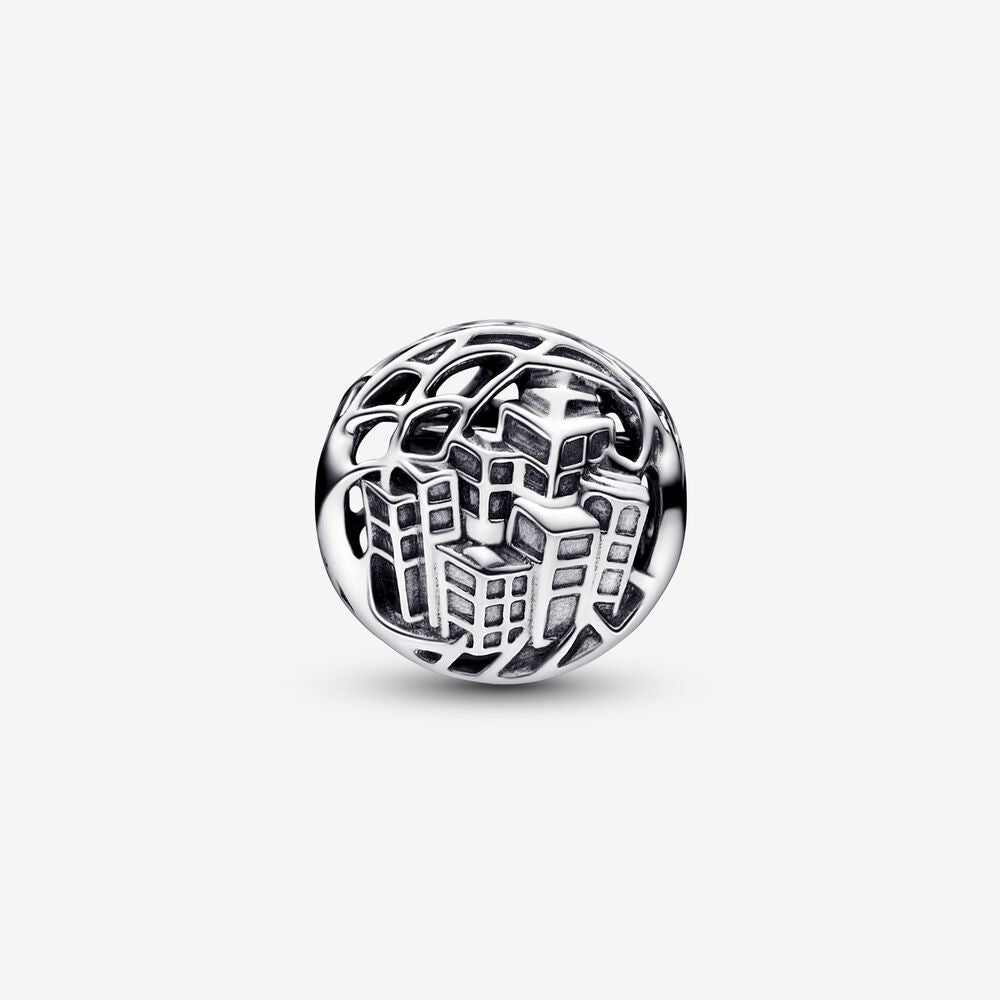 Pandora Marvel Spider-Man Soaring City Charm