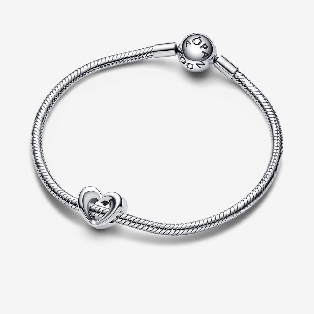 Pandora Radiant Open Heart Charm 