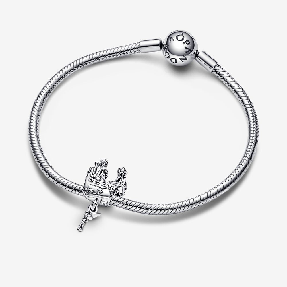 Pandora Disney Tinker Bell &amp; Captain Hook’s Pirate Ship Charm 