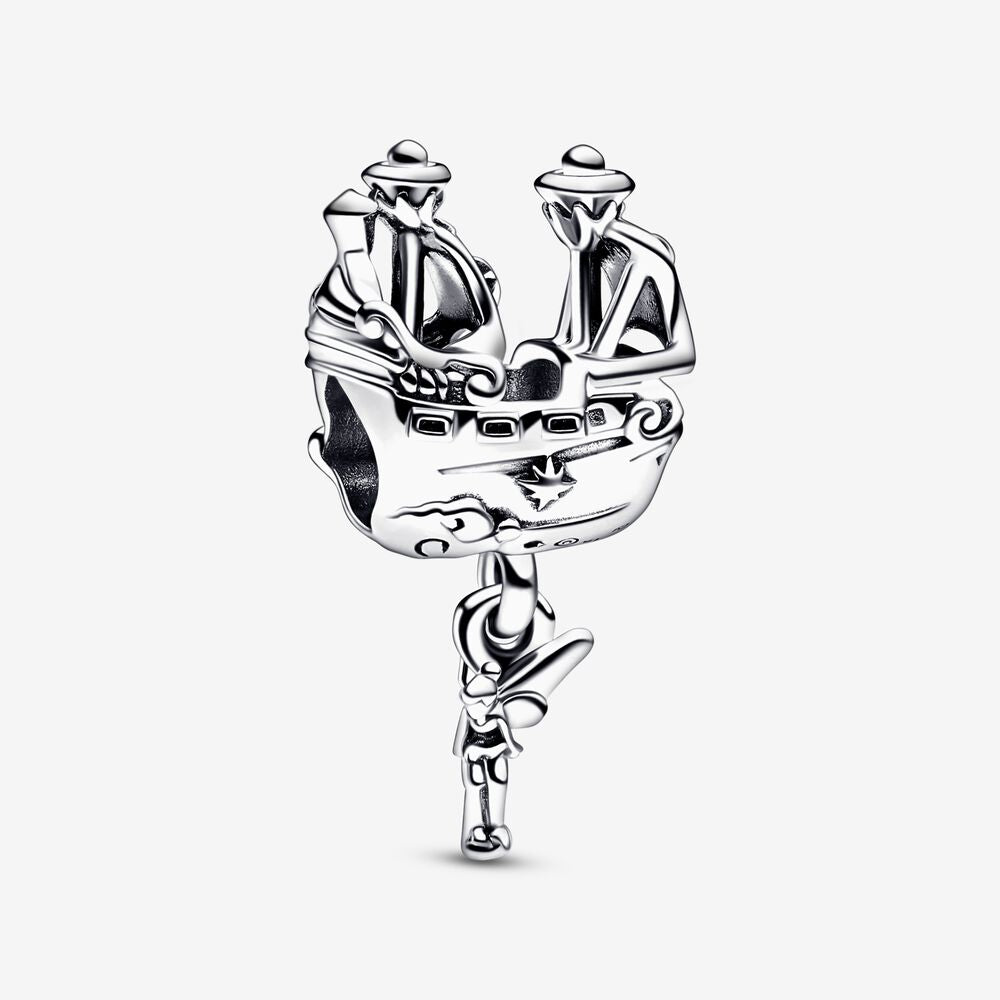Pandora Disney Tinker Bell &amp; Captain Hook’s Pirate Ship Charm