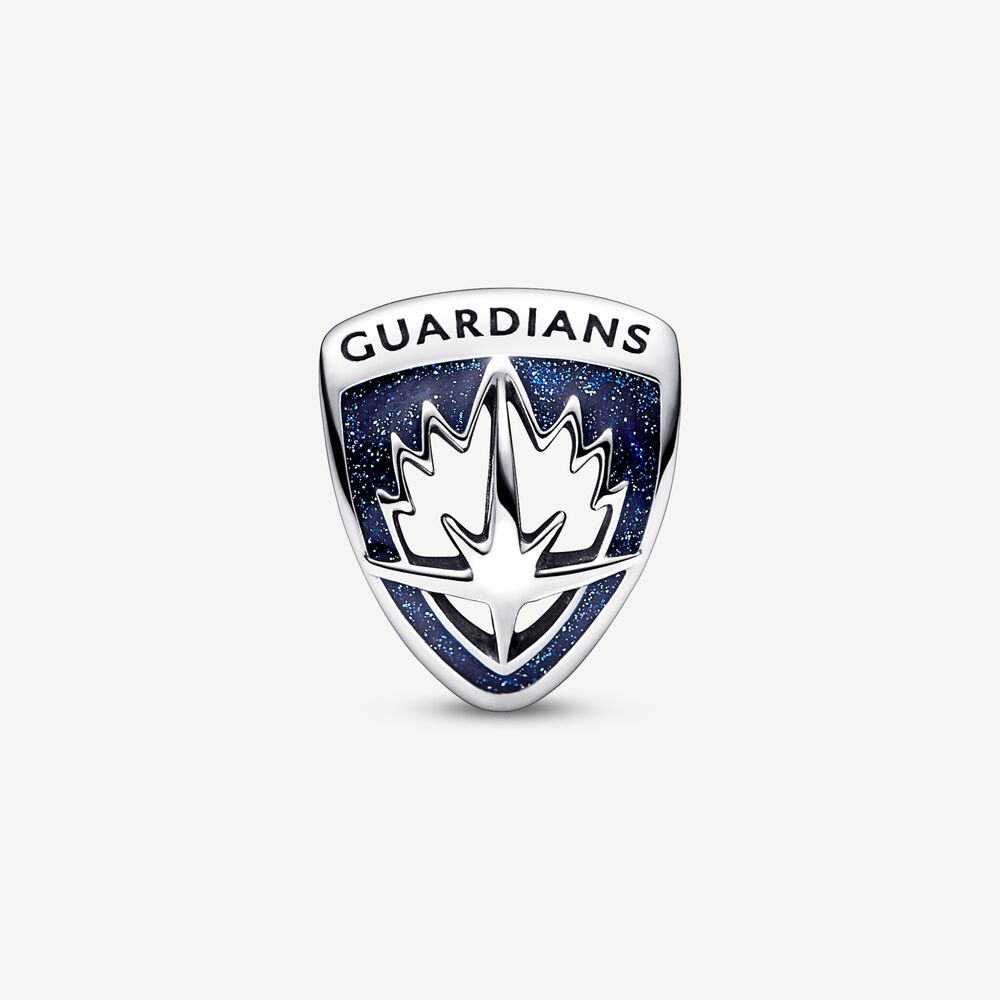 Pandora Marvel Guardians of the Galaxy Rocket Raccoon &amp; Groot Emblem Charm