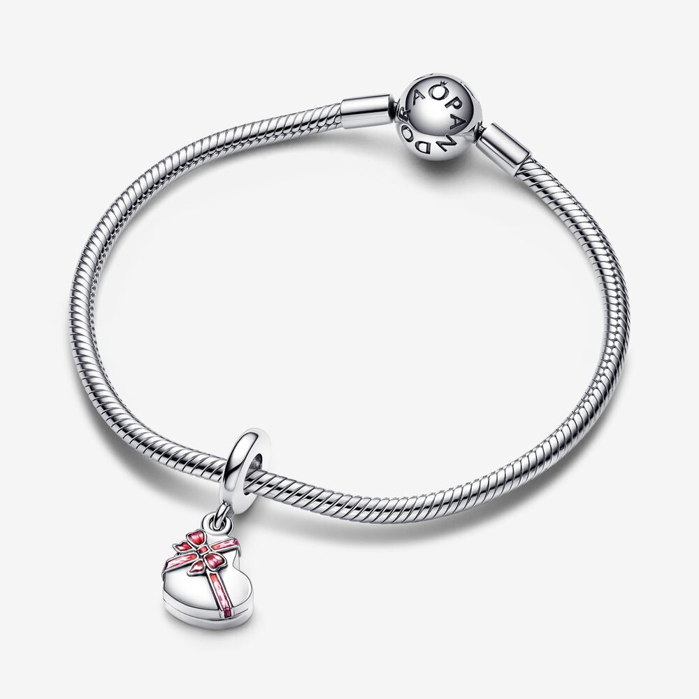 Pandora Openable Heart Chocolate Gift Box Dangle Charm