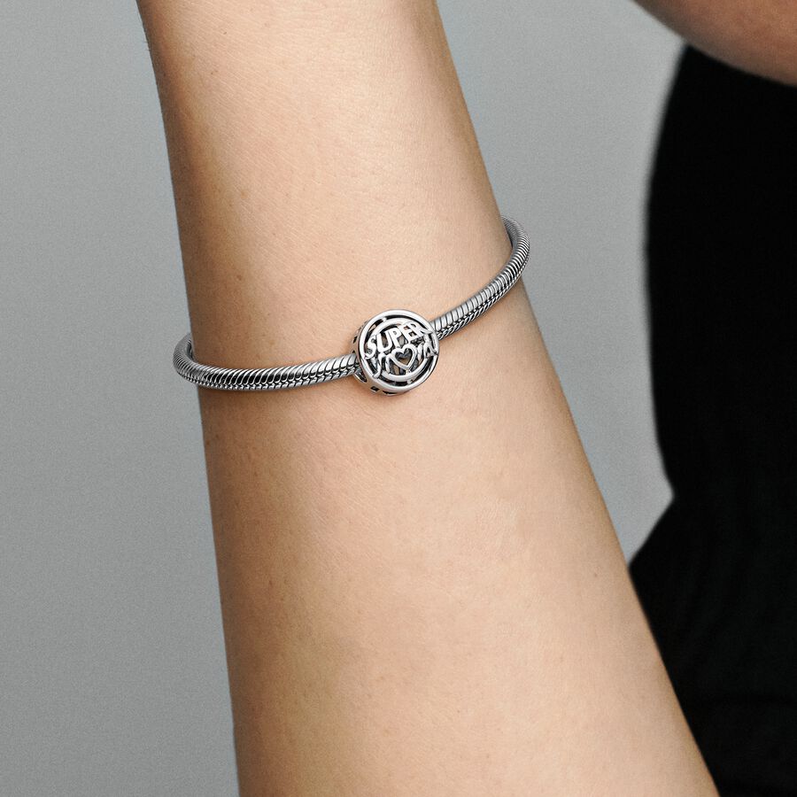 Pandora Mum Hero Openwork Charm