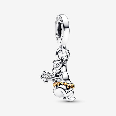 Pandora Disney 100th Anniversary Baloo Lab-grown Diamond Dangle Charm