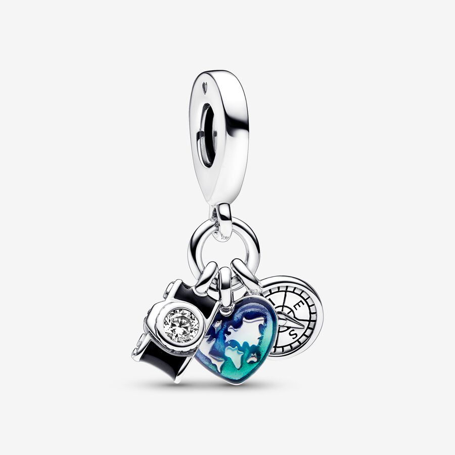 Lids Toronto Blue Jays Pandora Women's Color Dangle Charm