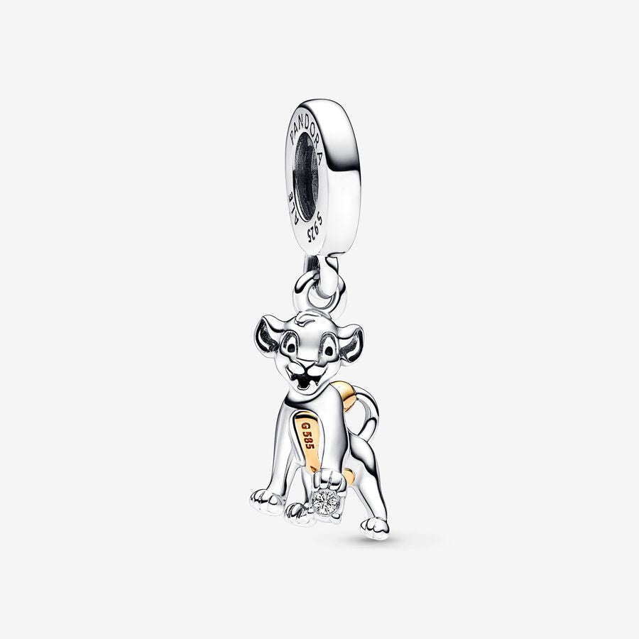 Pandora Disney 100th Anniversary Simba Lab-grown Diamond Dangle Charm
