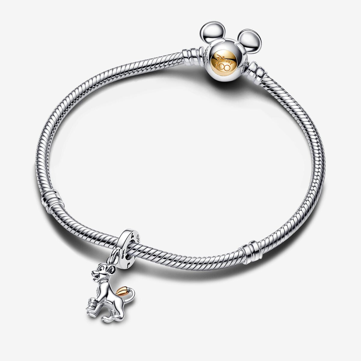 Pandora Disney 100th Anniversary Simba Lab-grown Diamond Dangle Charm