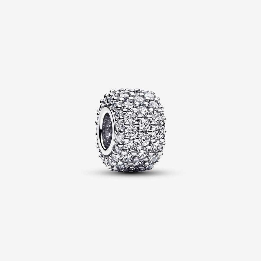 Pandora Sparkling Pave Triple-row Charm 792820C01
