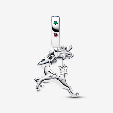 Pandora Magical Christmas Reindeer Dangle Charm