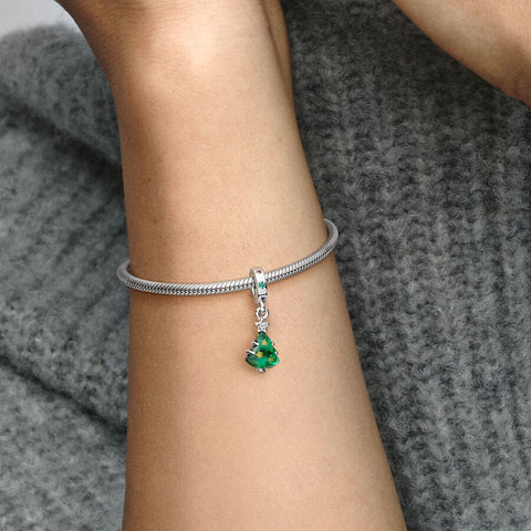 Pandora Sparkling Christmas Tree Dangle Charm