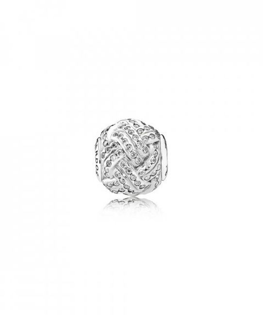 Pandora Essence Friendship Shimmering Knot Charm