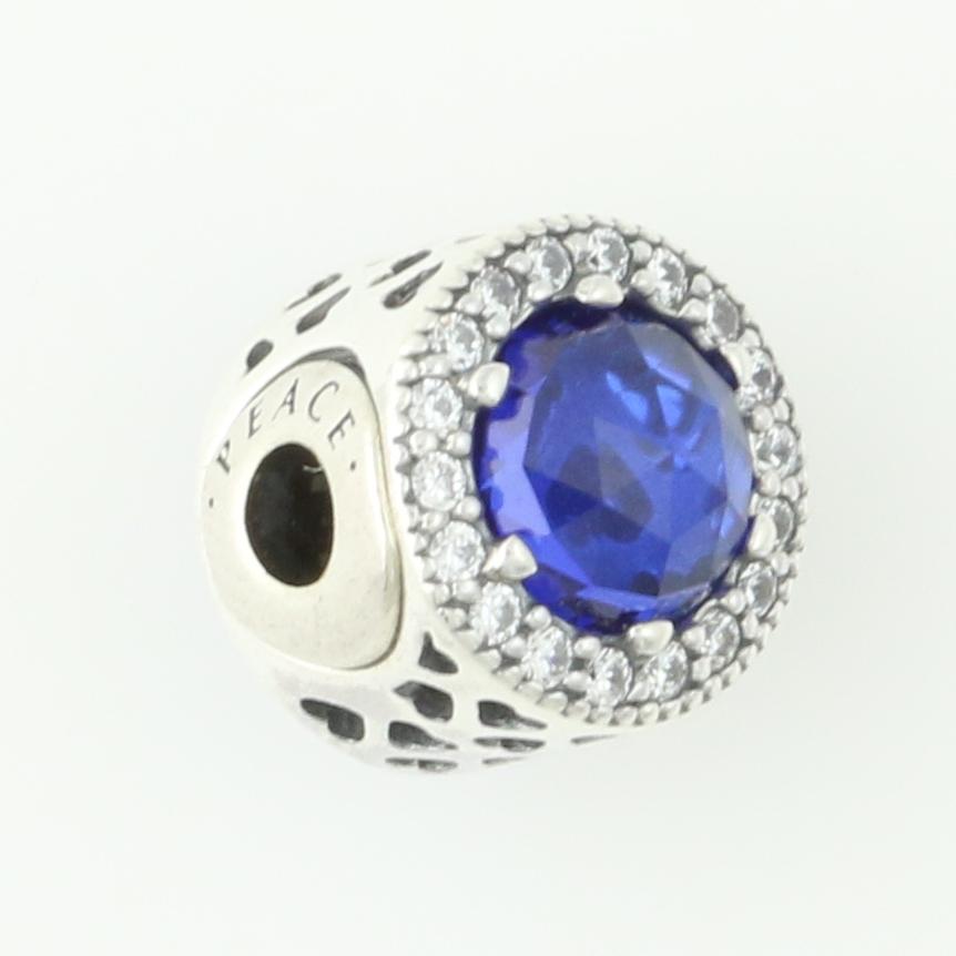 Pandora Essence Peace Sparkling Blue Charm