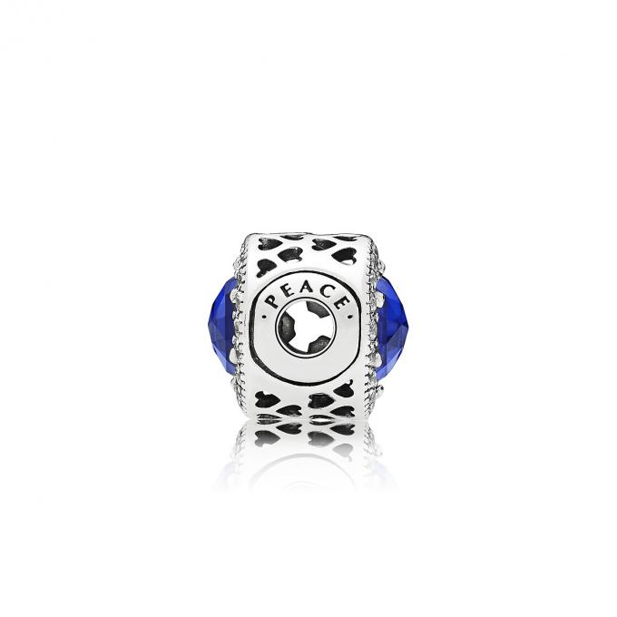 Pandora Essence Peace Sparkling Blue Charm