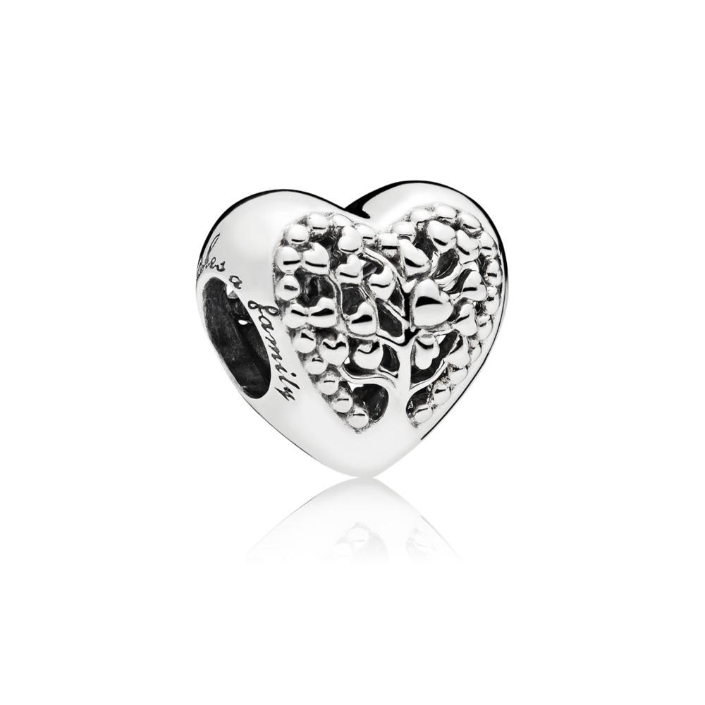 Pandora Flourishing Hearts Tree Of Love Heart Silver
