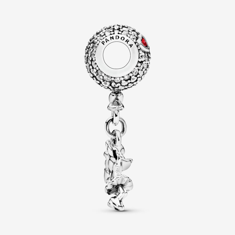 Pandora Disney Floating Minnie Mouse Pave Dangle Charm