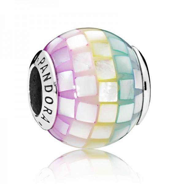 Pandora Rainbow Mosaic Charm