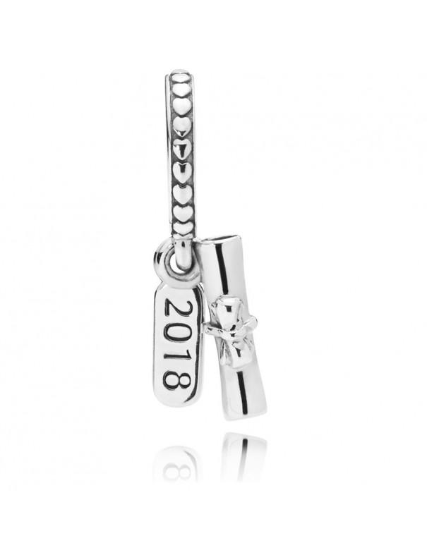Pandora Graduation Scroll Pendant Charm