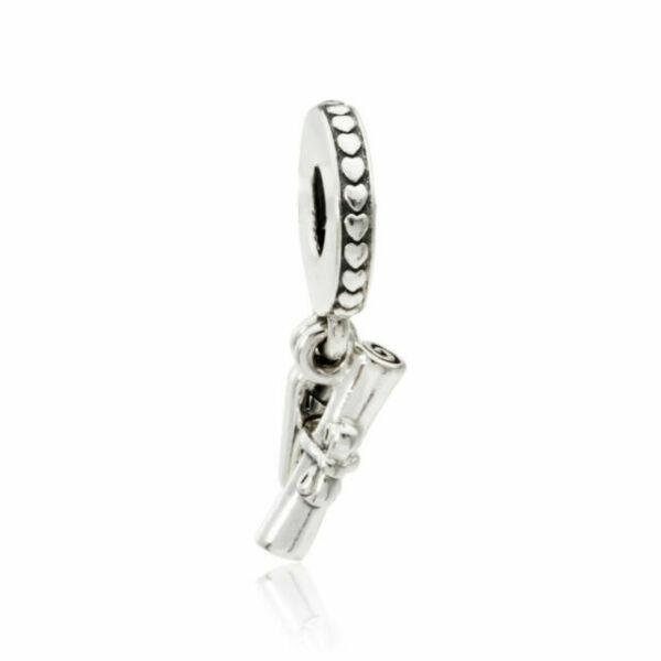 Pandora Graduation Scroll Pendant Charm