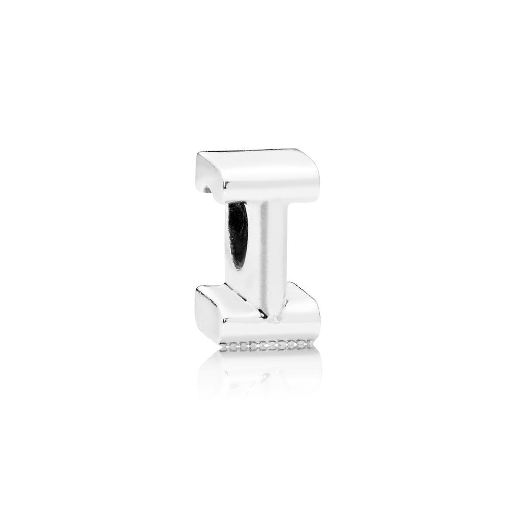 Pandora Letter I Charm In Sterling Silver