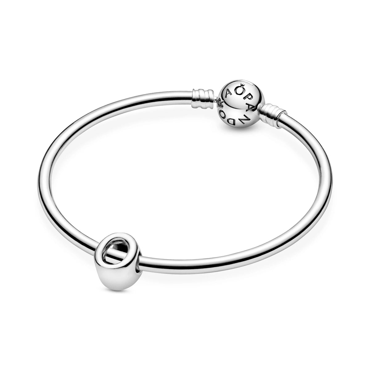 Pandora Letter O Charm In Sterling Silver