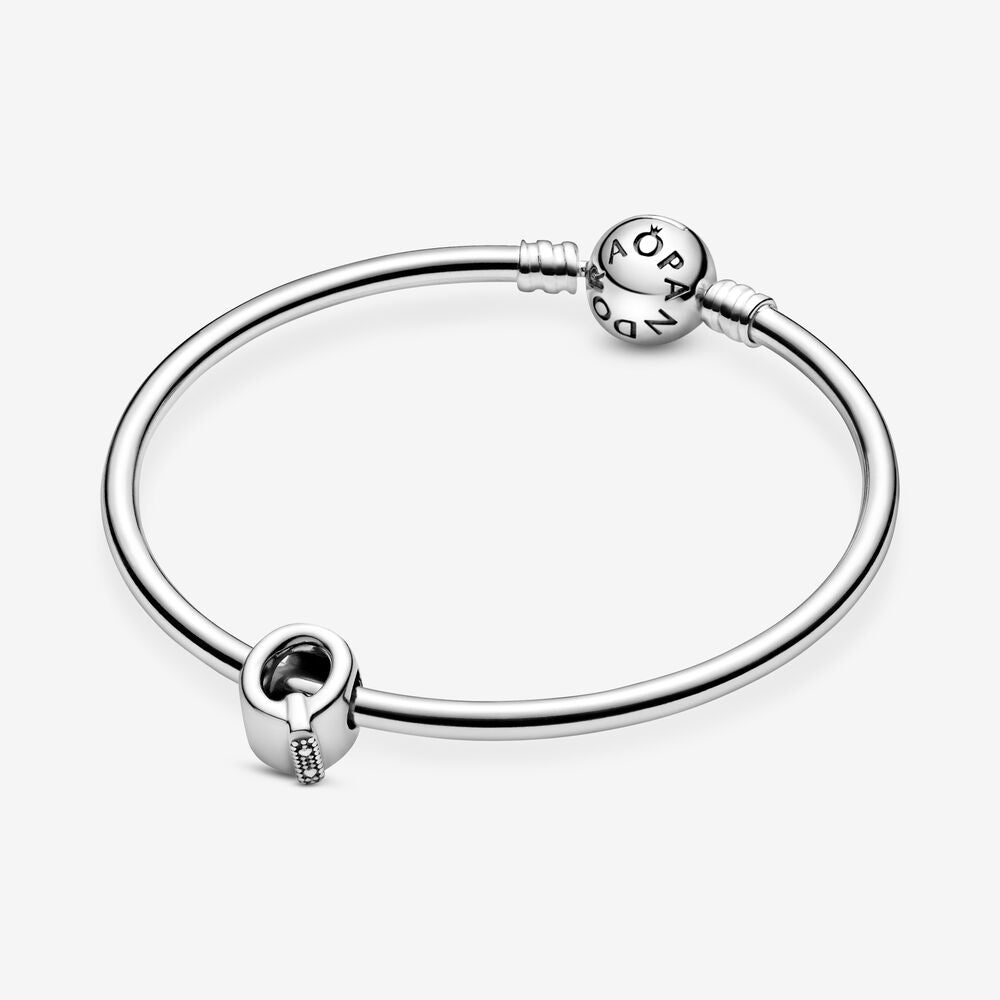 Pandora Letter Q Charm In Sterling Silver