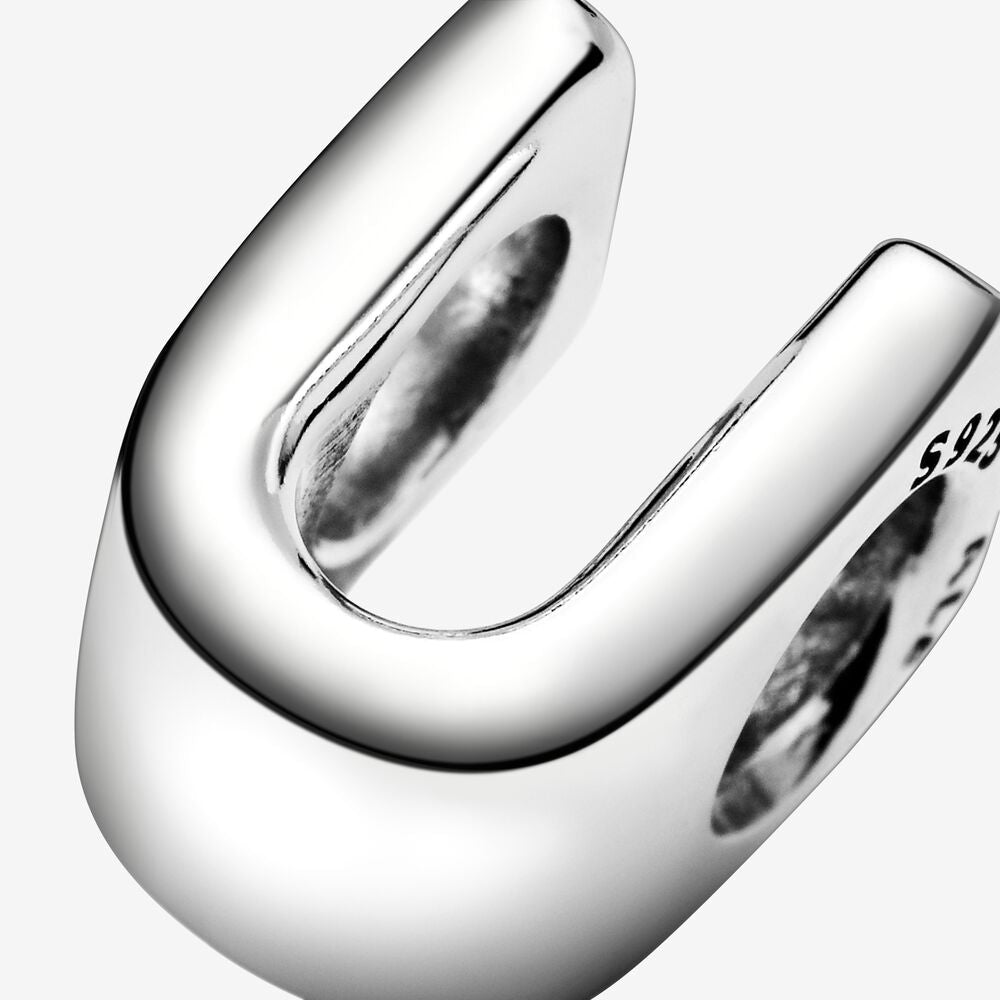 Pandora Letter U Alphabet Charm
