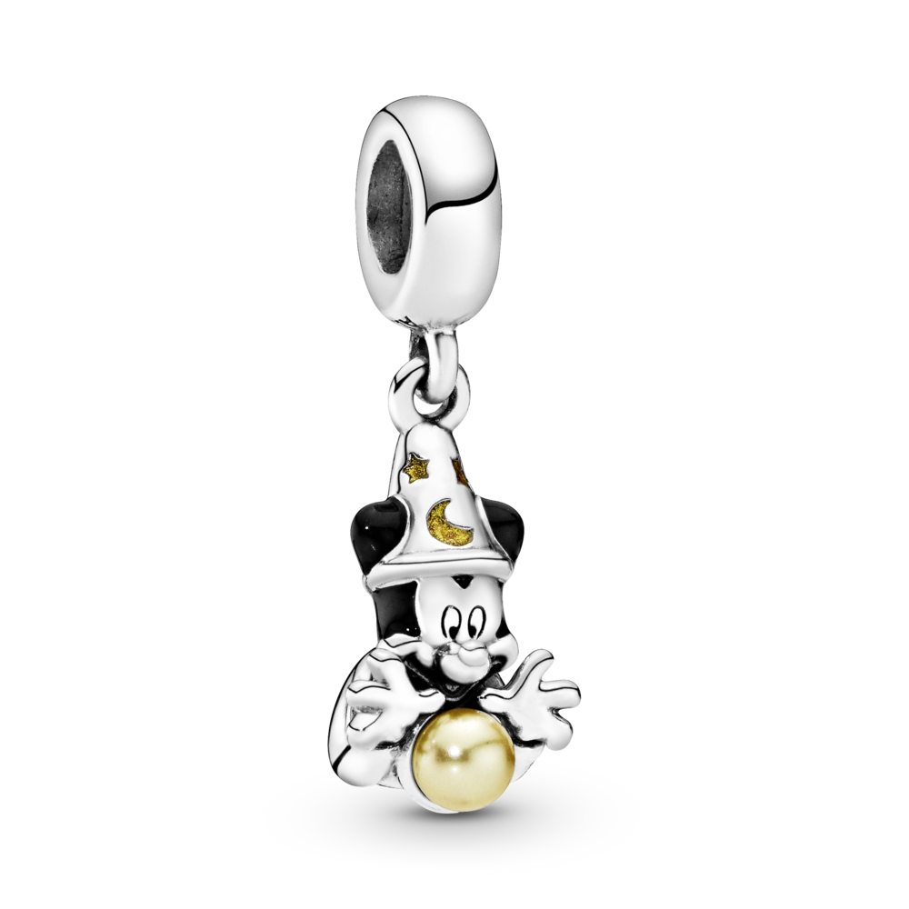 Pandora Disney Fantasia Sorcerer Mickey Mouse Dangle Charm