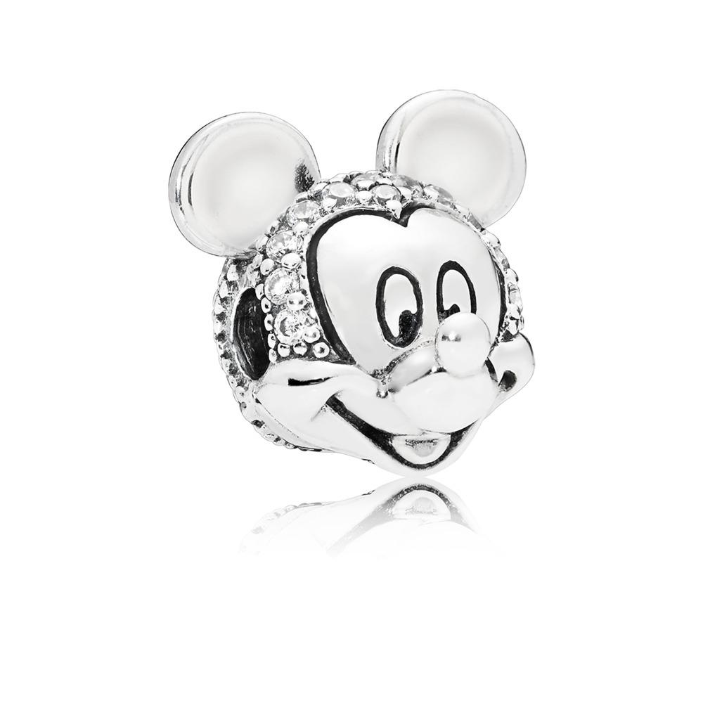 Pandora Disney Mickey Mouse Pave Clip Charm