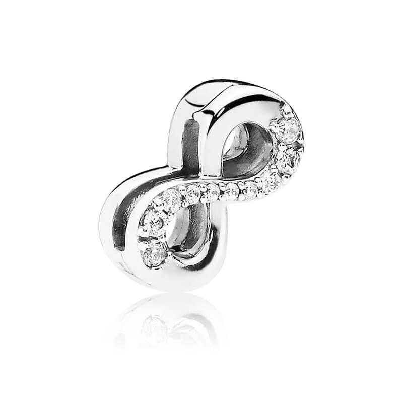 Pandora Sparkling Infinity Clip Charm
