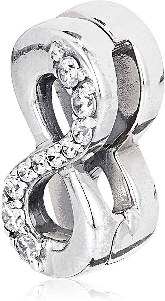 Pandora Sparkling Infinity Clip Charm
