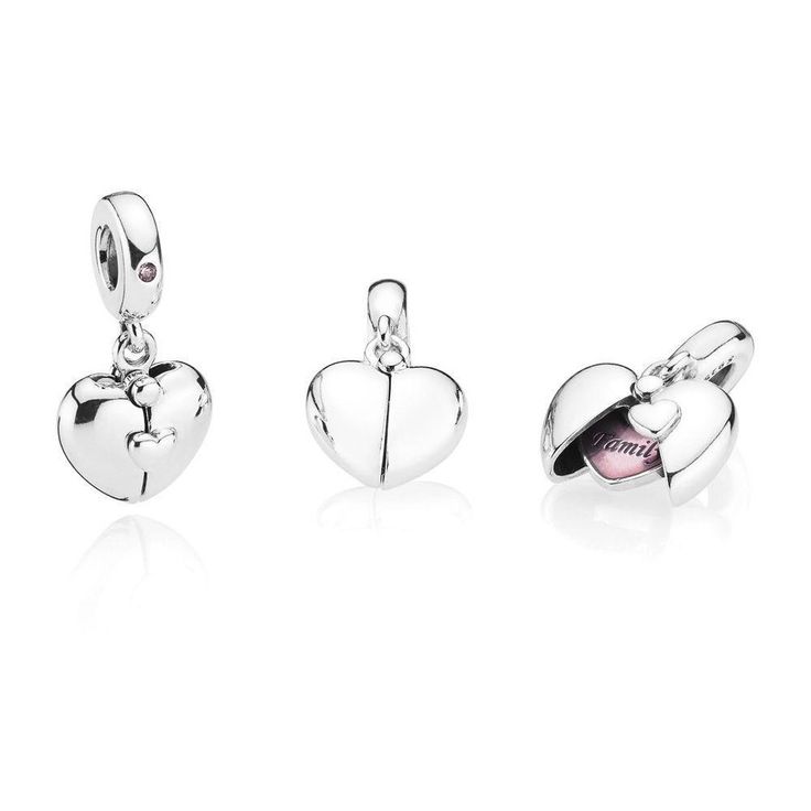 Pandora Family Heart Locket Dangle Charm