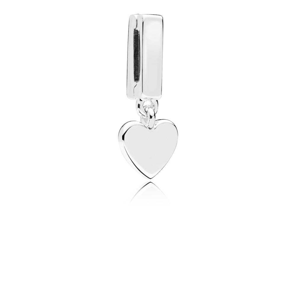Pandora Heart Dangle Clip Charm