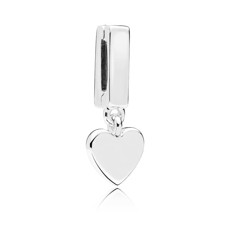 Pandora Heart Dangle Clip Charm