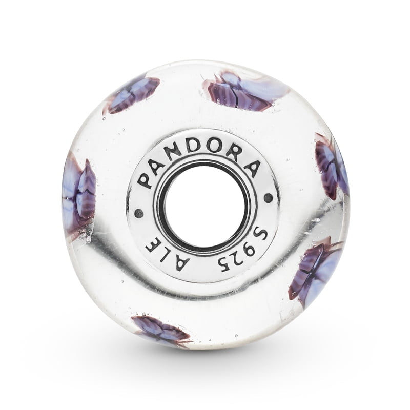 Pandora Butterfly Pink Munaro Glass Charm