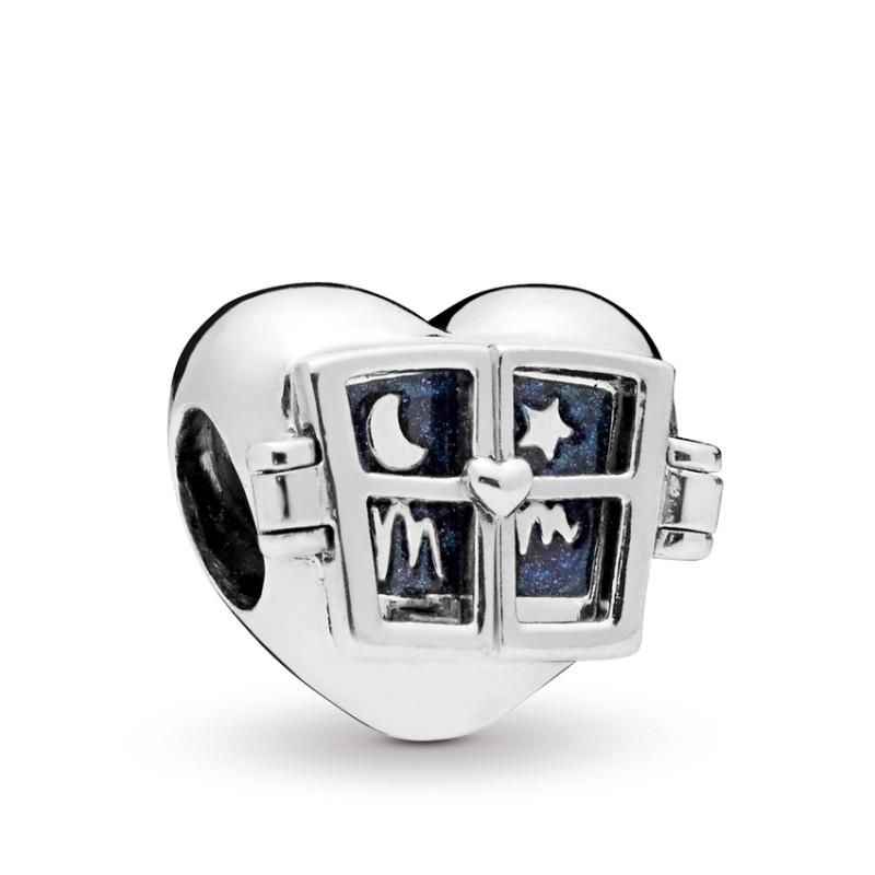 Pandora Window Heart Charm