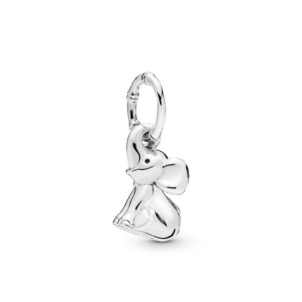 Pandora Elephant Silver Dangle Charm