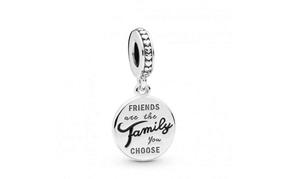 Pandora Friends Are Family Dangle Charm