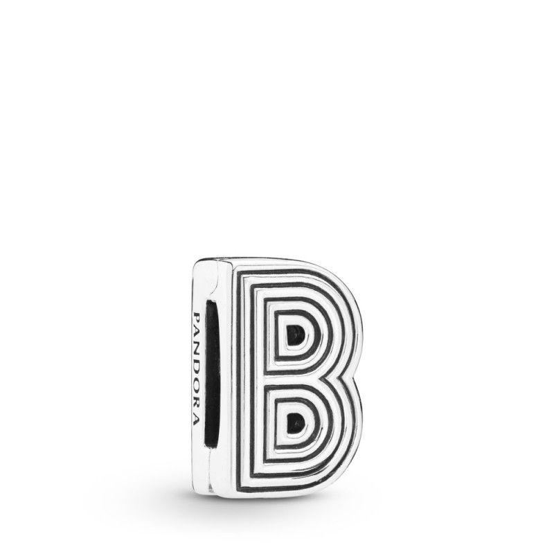 Pandora Letter B Clip Charm
