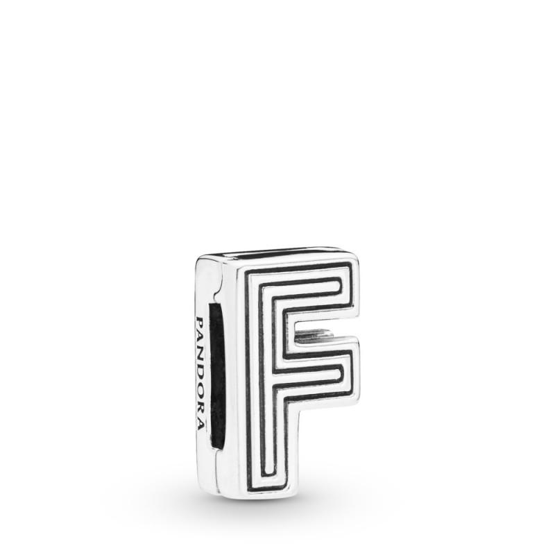 Pandora Letter F Clip Charm