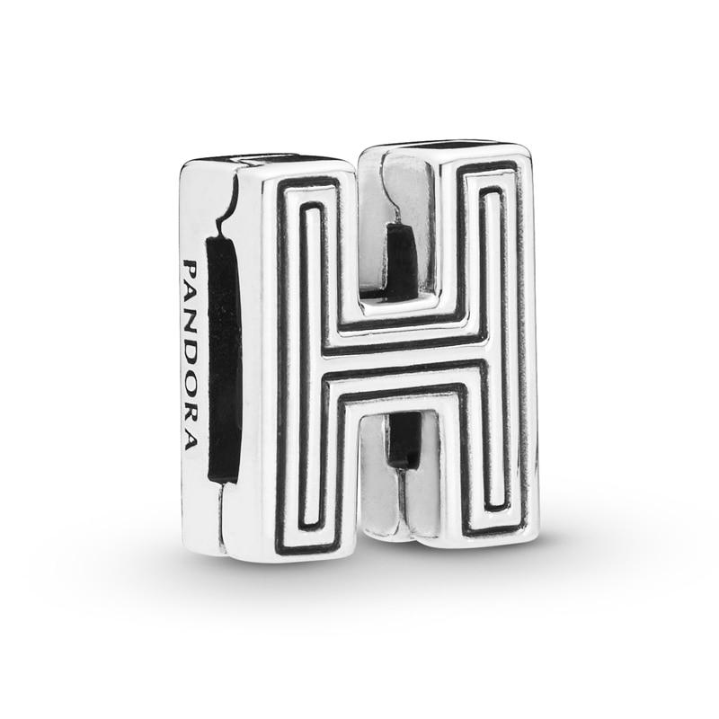 Pandora Letter H Clip Charm